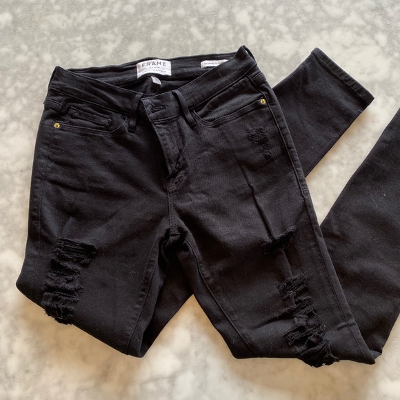 FRAME le skinny de jeanne - Picture 2 of 5